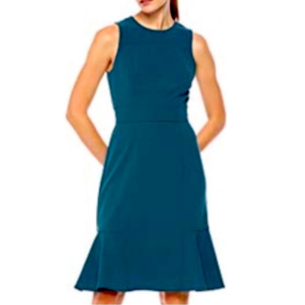 Eliza J Teal Midi Dress Size 10